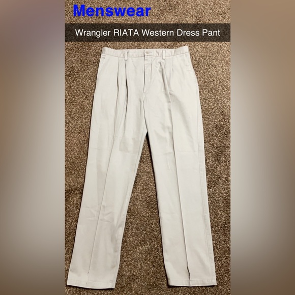 Wrangler RIATA Men’s Western Dress Pant - Picture 1 of 6